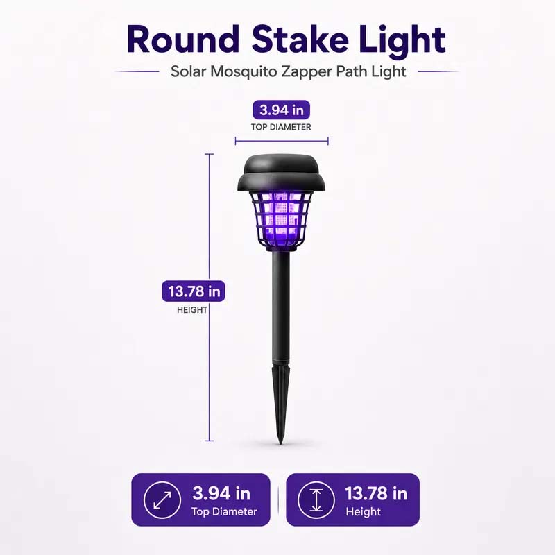 🏠Sommer-Essentials🦟Solarbetriebene UV-Mückenlampe