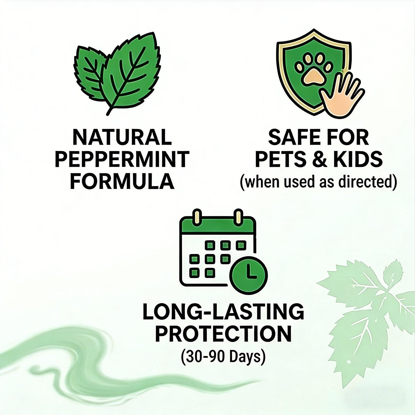 🌿Natürliche Pfefferminz-Kugeln zur Abwehr von Nagetieren (12er-Pack) – Halten Sie Ratten, Mäuse und Schädlinge sicher fer