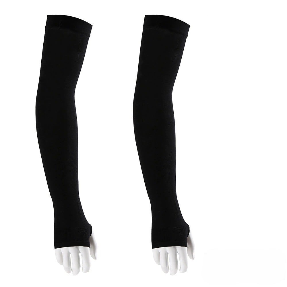 ☀️ Kühlende UV-Armstulpen mit UPF 50+ 🧊 | Hochdehnbares Kompressionsmaterial | Atmungsaktive UV-Schutz-Armstulpen für Damen und Herren
