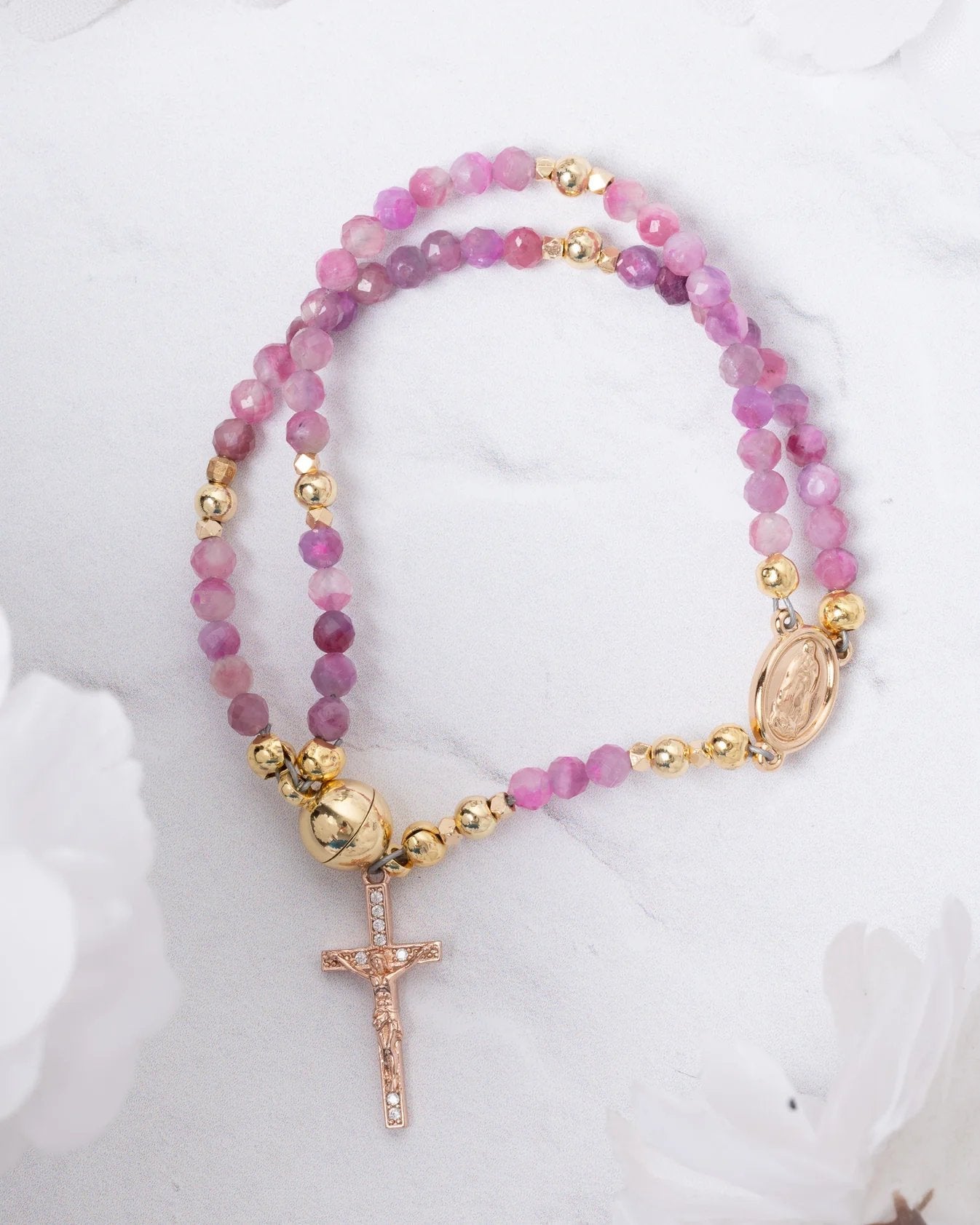 🔥 Befristetes Angebot – Die letzten 24 Stunden! 🔥 49 % Rabatt – ✝️ Handgefertigte Rosenkranz-Armbänder 📿