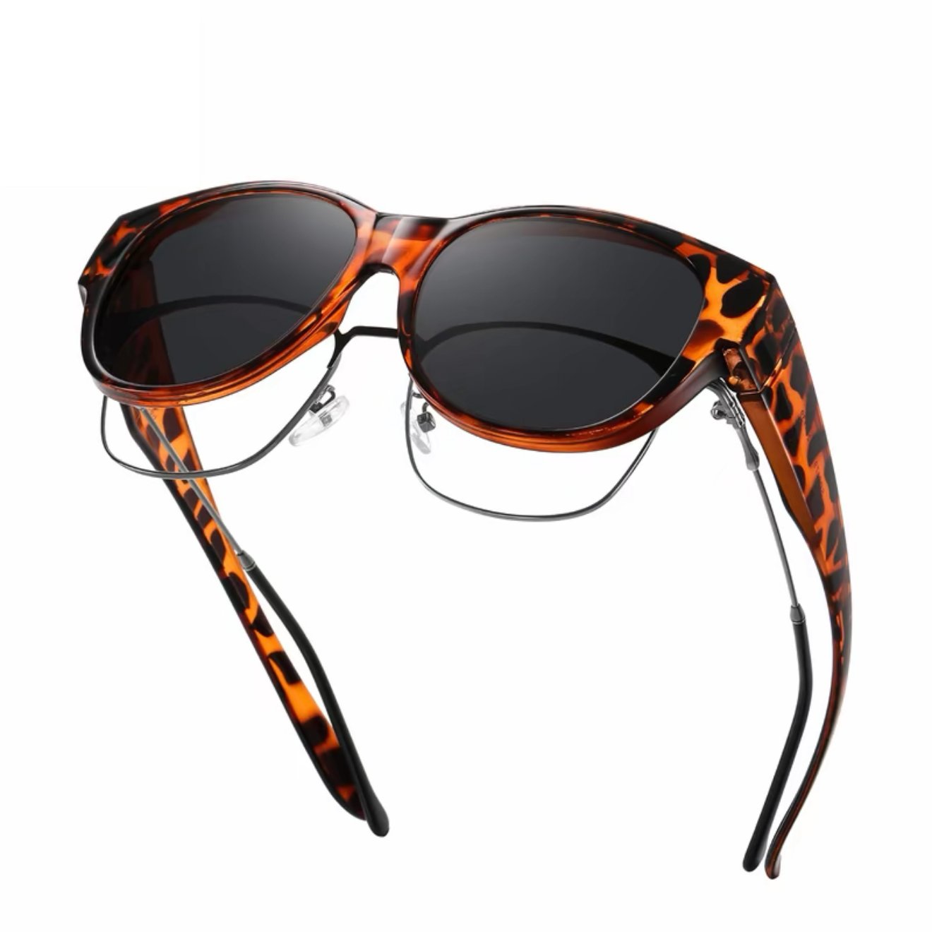 🕶 Neue Sonnenbrille im Cat-Eye-Stil in Übergröße, mit polarisierten Gläsern und UV400-Schutz