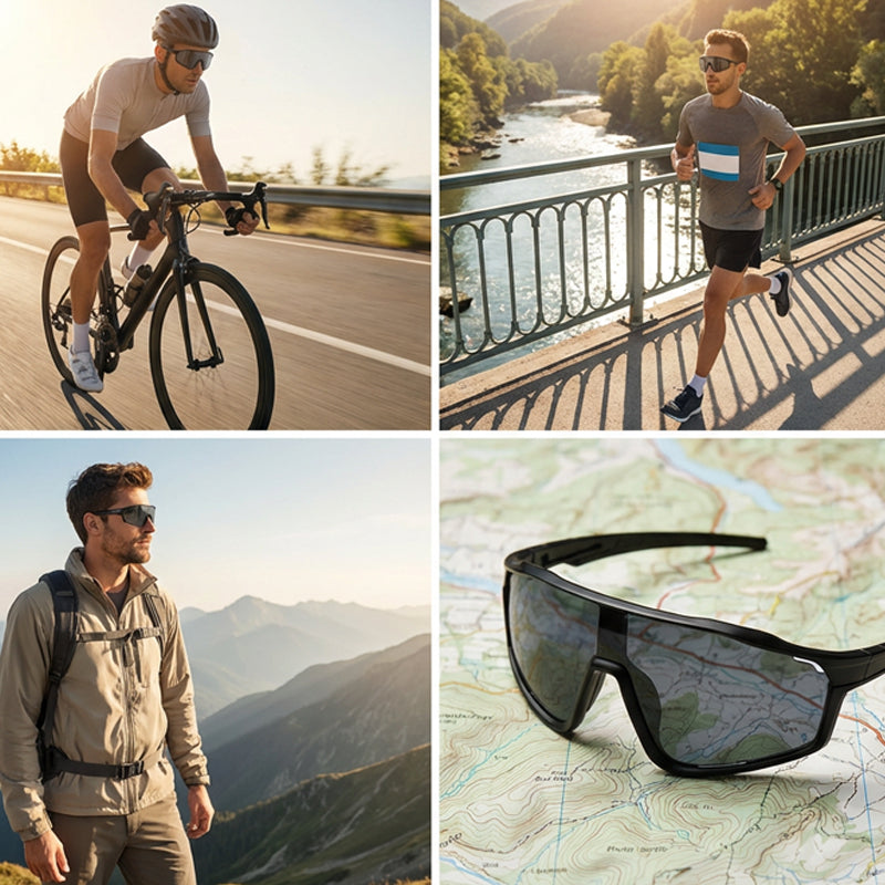 🟌🌟Neu im Jahr 2026: Bis zu 50 % Rabatt!🌟 Photochrome Sportbrillen für den Außenbereich