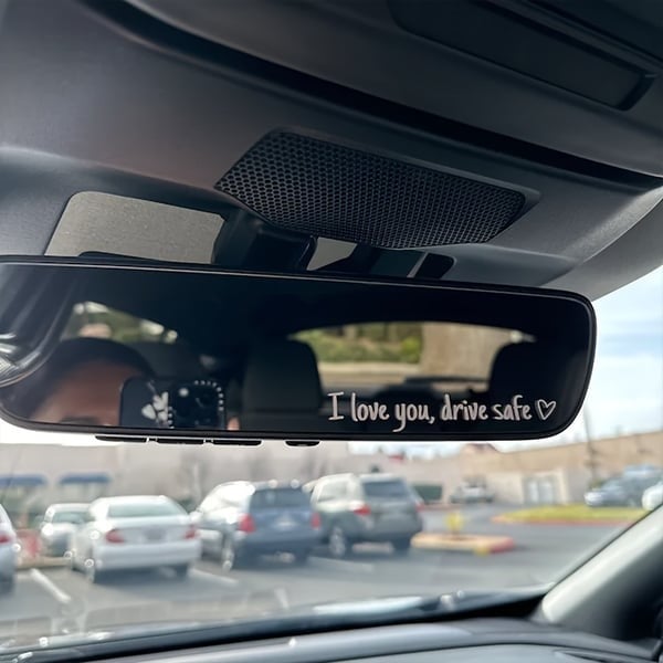 ✨1 KAUFEN, 1 GRATIS💓 „Ich liebe dich, fahr vorsichtig“-Aufkleber (4 Stück)