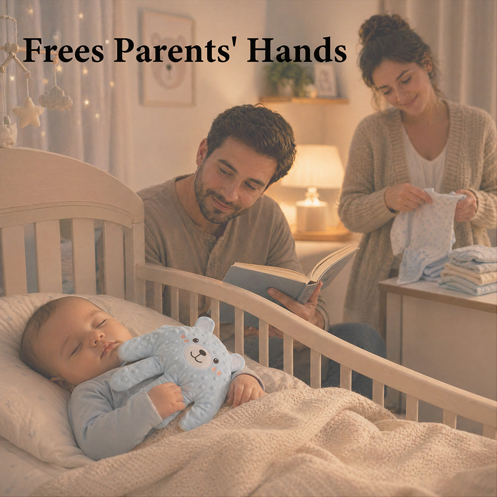 👶Smart Baby Soothing Palm – Intelligentes Spielzeug zum Streicheln und Kuscheln