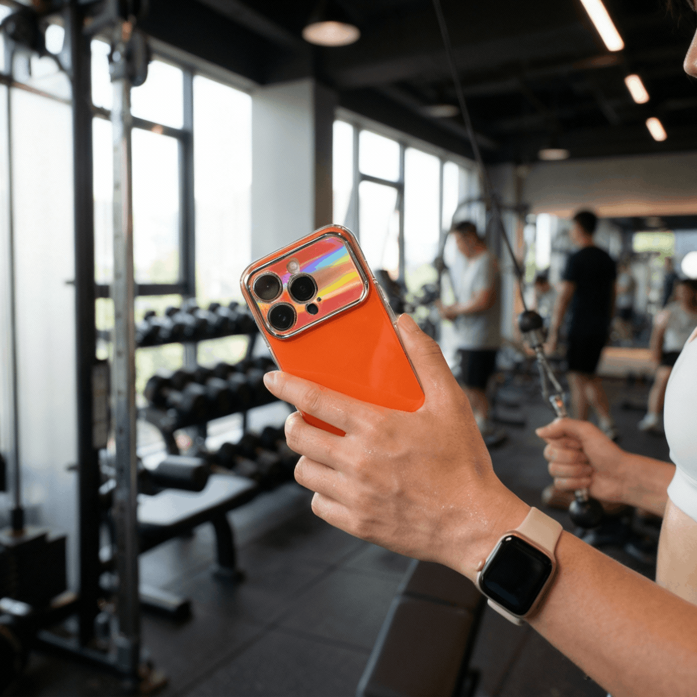 Jelly Aurora iPhone Case – Iridescent Shine for Your iPhone