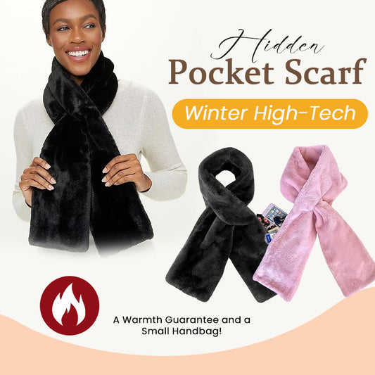 🧣Schal mit versteckter Tasche