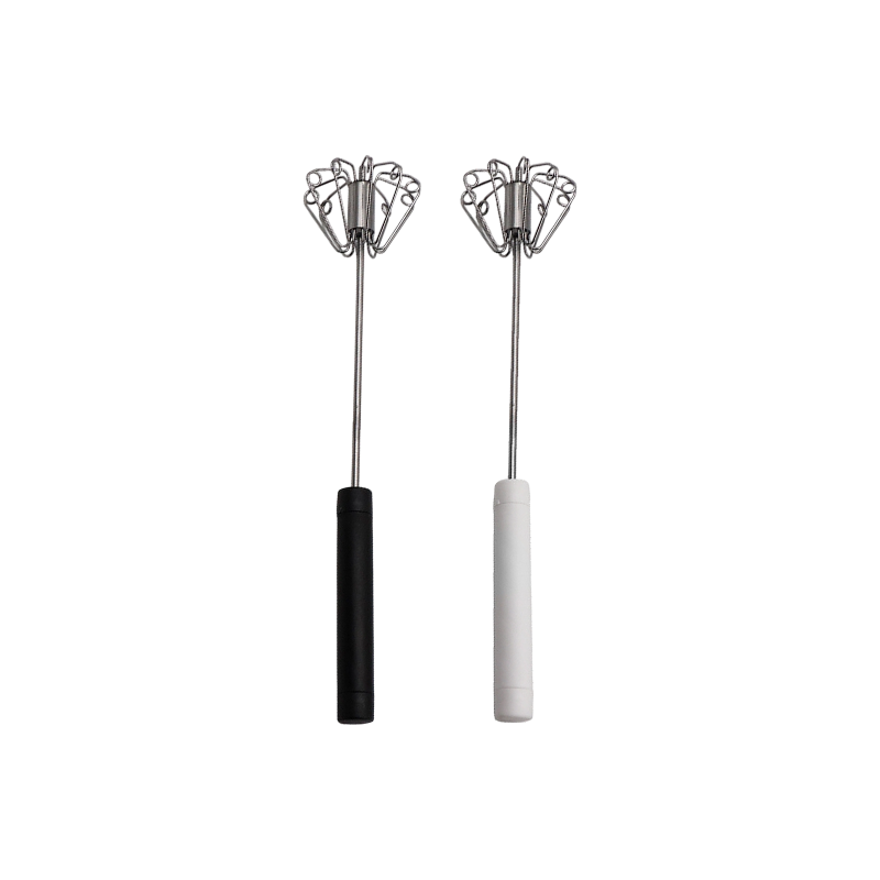 🍳Ein praktischer Helfer in der Küche! Druckquirl mit rutschfestem Griff, aus rostfreiem und strapazierfähigem Edelstahl – und das zu einem günstigen Preis!