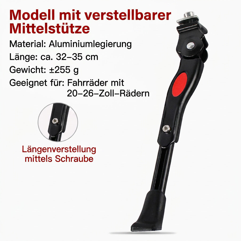 🚲 Premium-Fahrradständer, verstellbar – Stabilität trifft auf Langlebigkeit