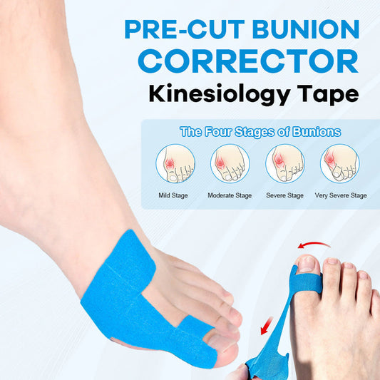 Vorgeschnittenes Kinesiologie-Tape für Hallux valgus