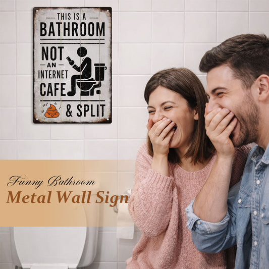 🚽 Dies ist eine Toilette, kein Internetcafé.