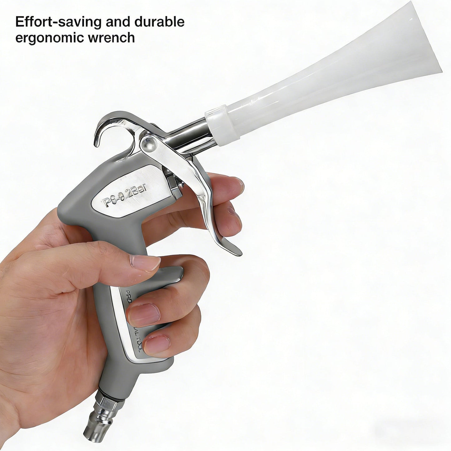 Tornado Reinigungspistole – 2-in-1-Luftblaspistole mit Bürste