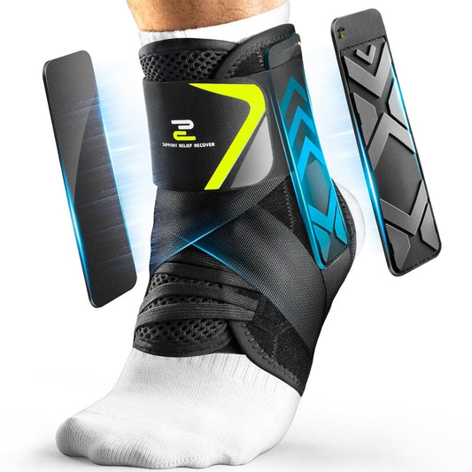 🔥Instant-Fit Knöchelbandage – seitlich stabilisiert, rutschfest🎯
