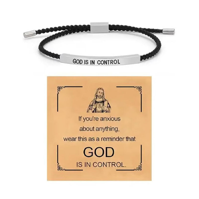 ✨📿 Gewebtes Edelstahlarmband – Motivations- und Inspirationsarmband mit abnehmbarem Aufdruck! ✨🦾