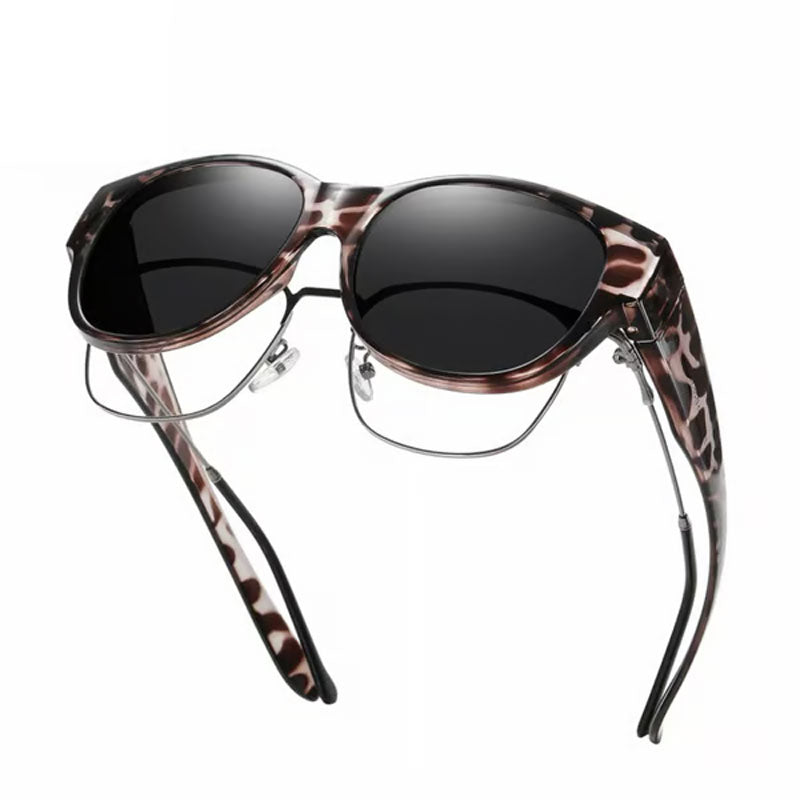 🕶 Neue Sonnenbrille im Cat-Eye-Stil in Übergröße, mit polarisierten Gläsern und UV400-Schutz