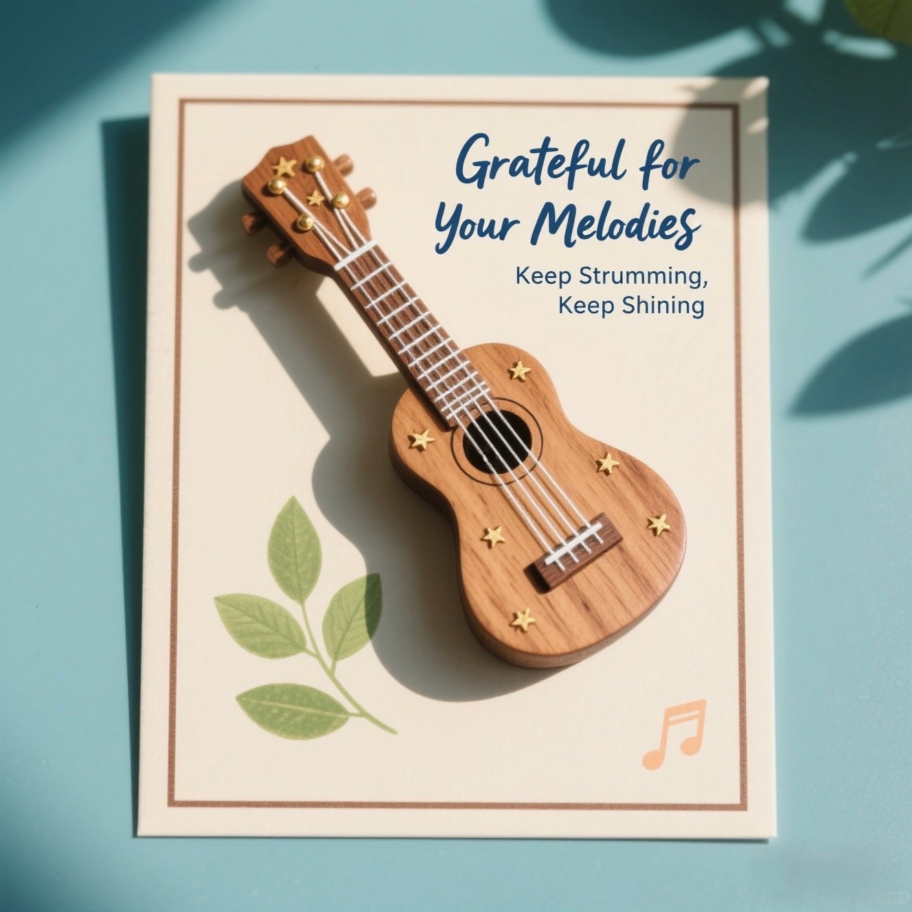 🎁Akustikgitarren-Plektrumbox aus Holz🎸