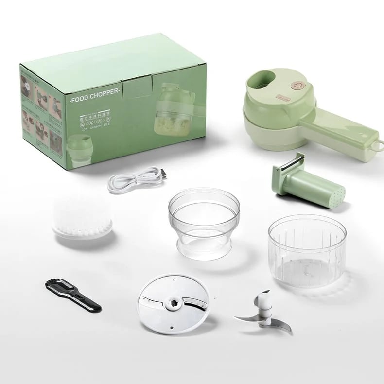 Elektrisches Gemüseschneider-Set