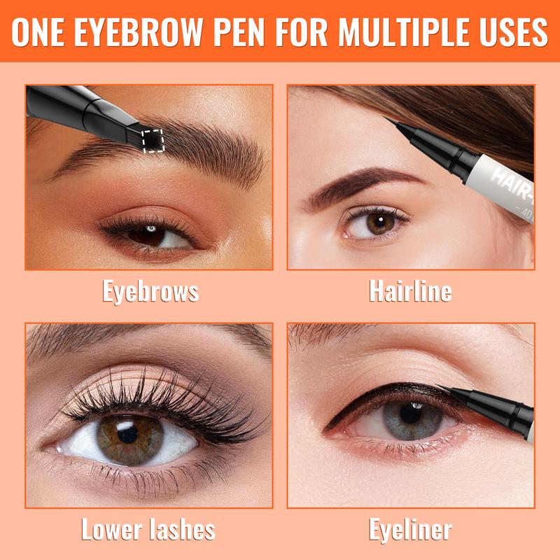 🌟 Erzielen Sie perfekte Augenbrauen – ✨ 4D-Augenbrauenstift – für natürliche, perfekte Augenbrauen und Eyeliner den ganzen Tag lang! 💁‍♀