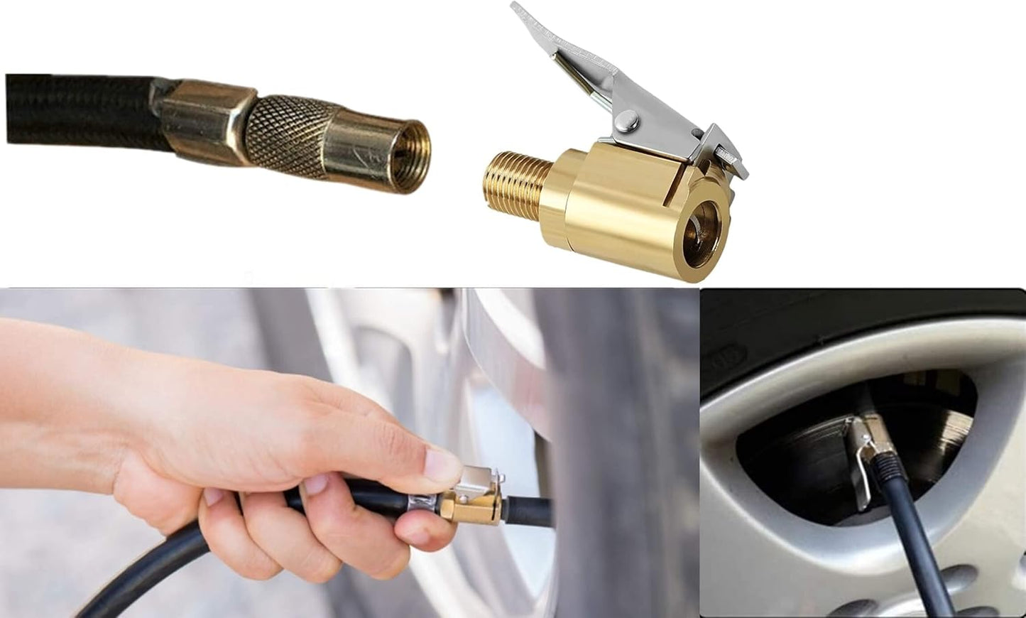 🔥Letzter Tag mit 49 % Rabatt🔥 – 2er-Pack mit 8-mm-Luftfutter für Reifen mit Clip-Adapter