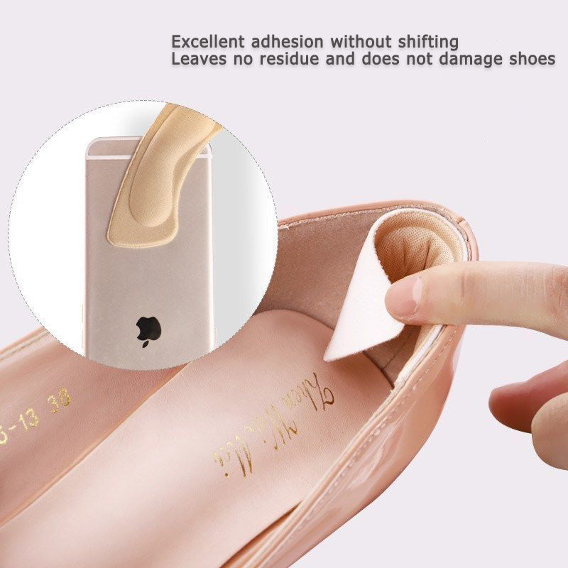 4D Anti-Blister Heel Grips – Verhindern Sie Verrutschen und Scheuern (8 Stück)