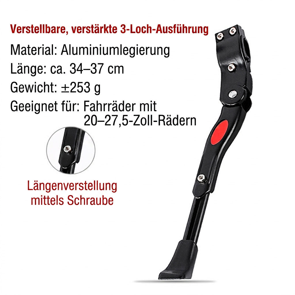 🚲 Premium-Fahrradständer, verstellbar – Stabilität trifft auf Langlebigkeit
