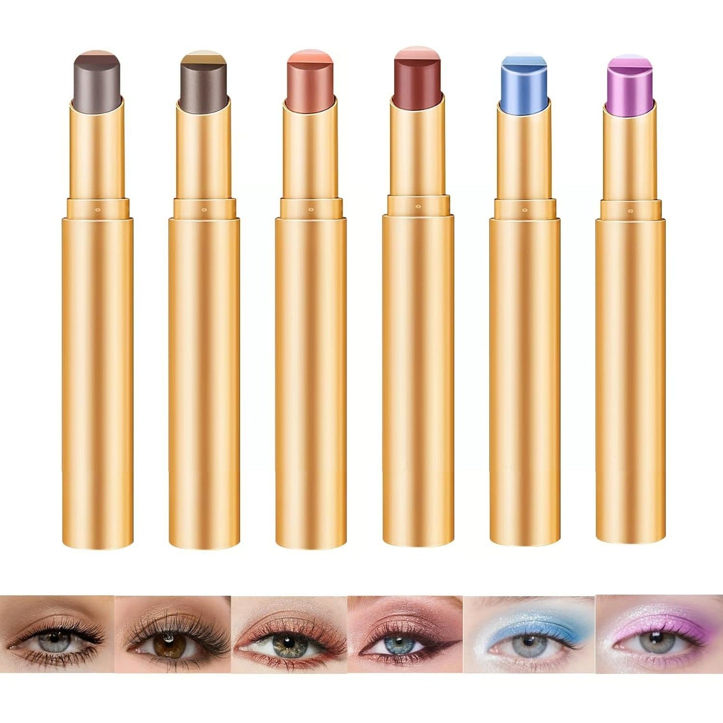 ✨3-Farben-Creme-Lidschattenstift | Geschmeidig und leicht zu verblenden