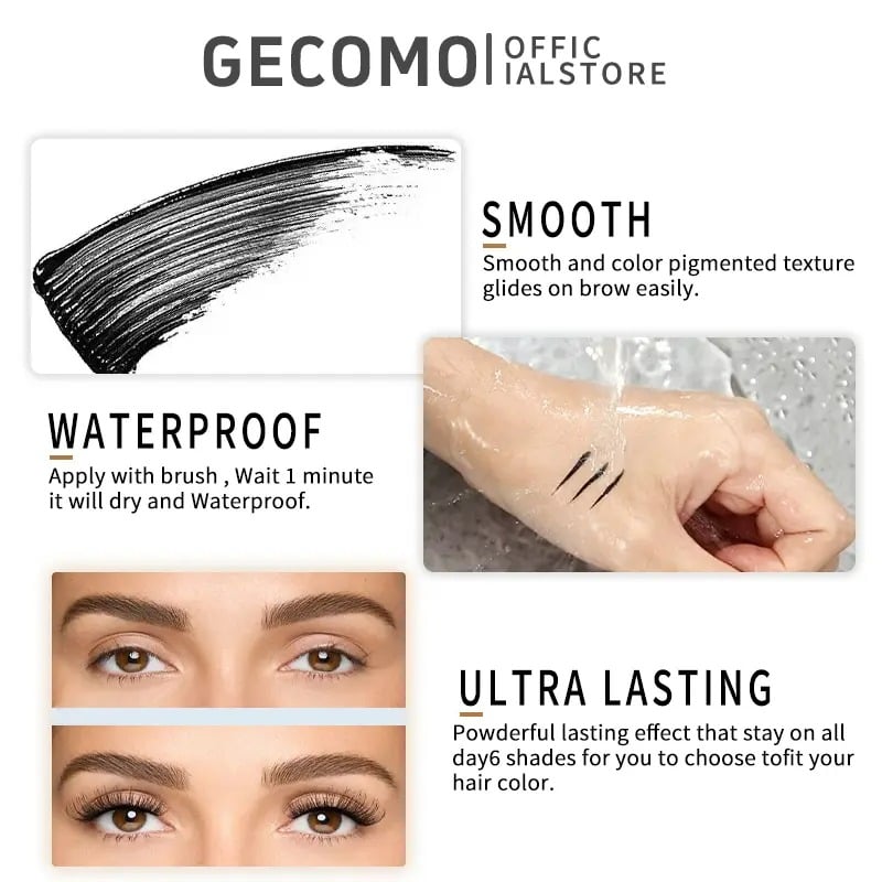 🔥Letzter Tag mit 50 % Rabatt – Wasserfeste Wimperntusche für voluminöse und klar definierte Wimpern, die 24 Stunden lang halten