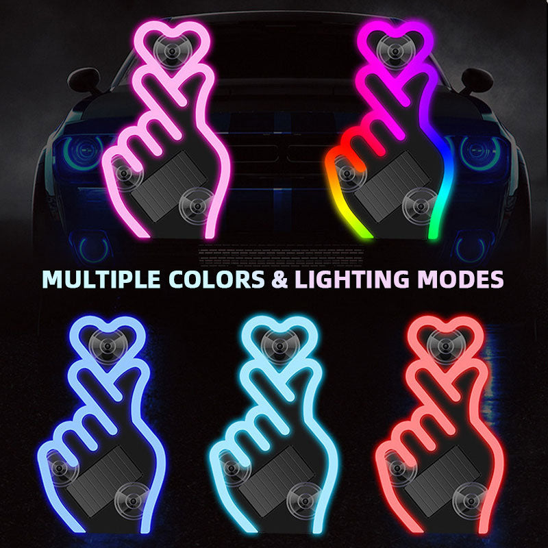 Fahrzeugmontierte herzförmige LED-Umgebungsleuchte