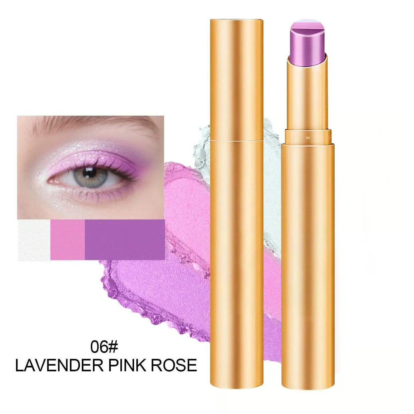 ✨3-Farben-Creme-Lidschattenstift | Geschmeidig und leicht zu verblenden