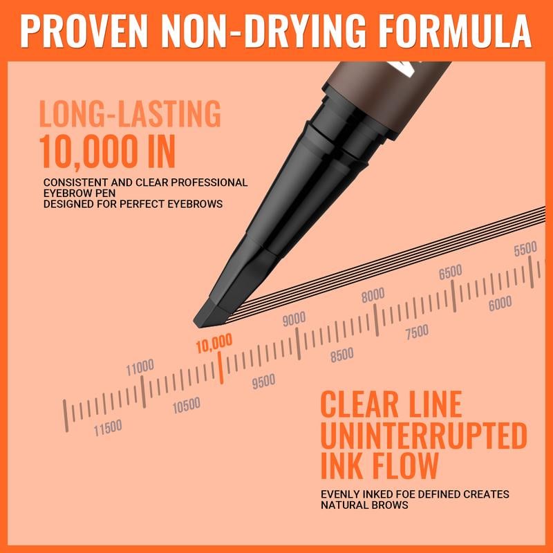 🌟 Erzielen Sie perfekte Augenbrauen – ✨ 4D-Augenbrauenstift – für natürliche, perfekte Augenbrauen und Eyeliner den ganzen Tag lang! 💁‍♀