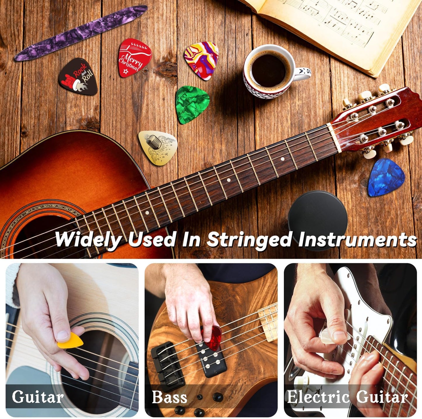 🔥LETZTER TAG 49 % RABATT – 🎸Gitarrenpick-Adventskalender 2025🎁