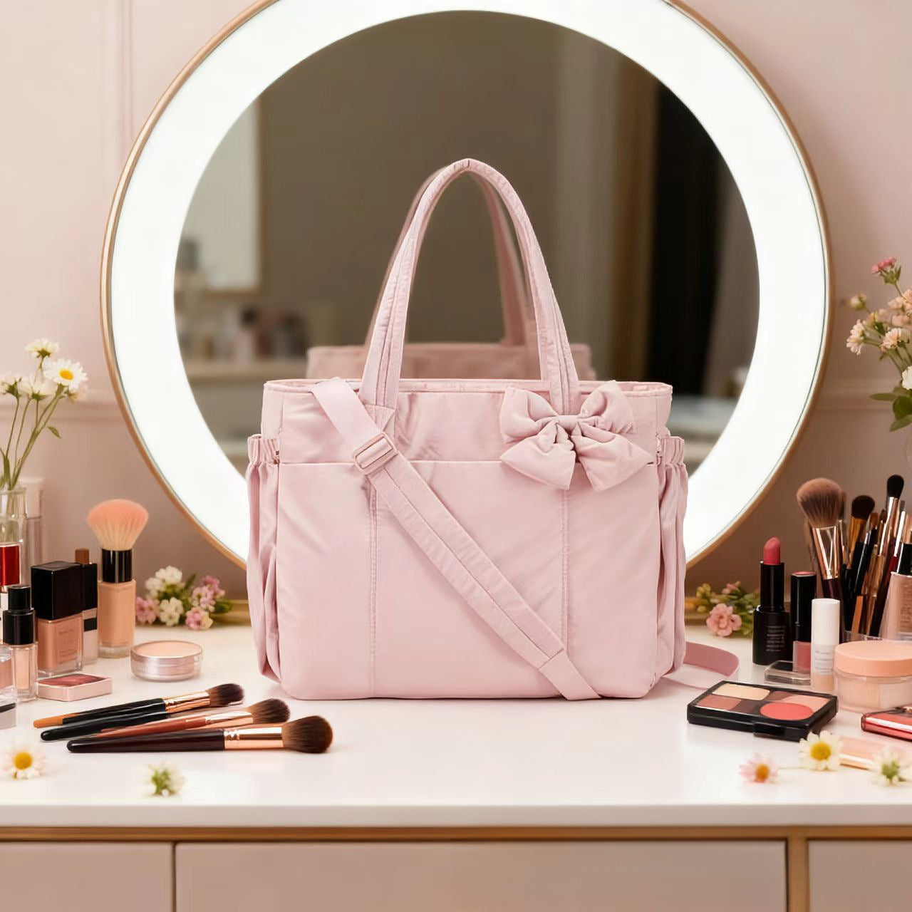 🎀 Bow-knot handbag (lightweight version), designed specifically for women.