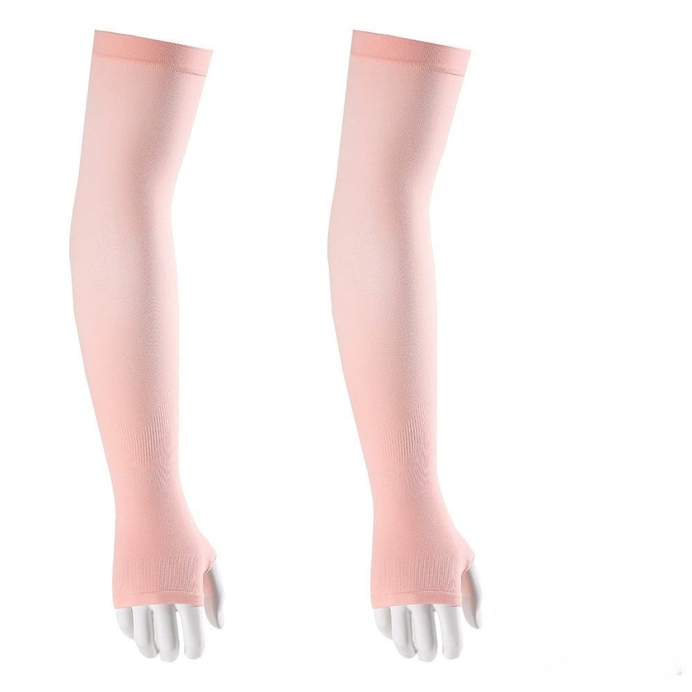 ☀️ Kühlende UV-Armstulpen mit UPF 50+ 🧊 | Hochdehnbares Kompressionsmaterial | Atmungsaktive UV-Schutz-Armstulpen für Damen und Herren