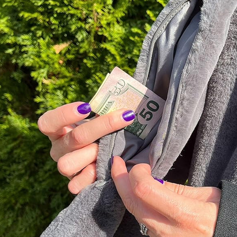 🧣Schal mit versteckter Tasche