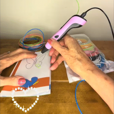 🏆NEUER 3D-Druckstift 3D Pen Set für Kinder Geburtstags- oder Weihnachtsgeschenk Kreatives DIY mit LCD-Display und PLA-Filament