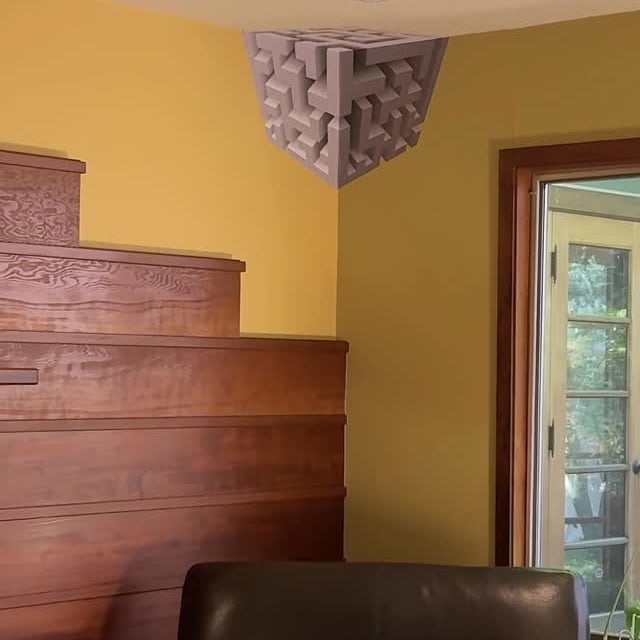 Impossible Corner – Väggkonst som omformar verkligheten 🧠✨