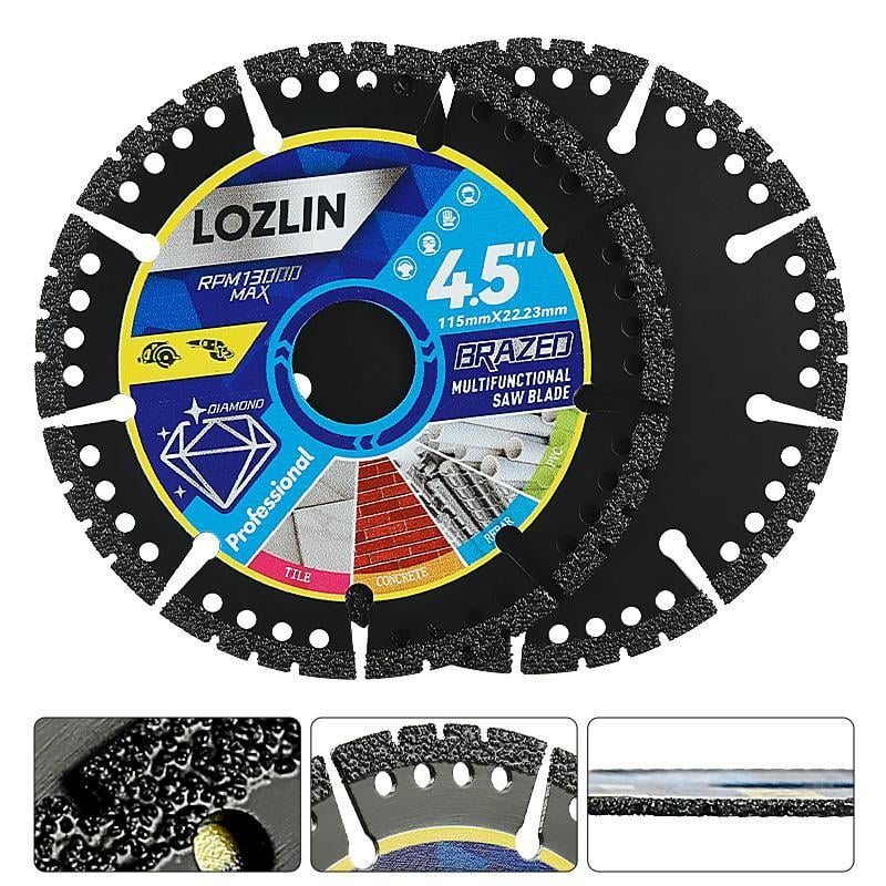🛠️ ✨ 4,5-Zoll-Diamantklinge für verschiedene Materialien – keine Kompromisse, maximale Haltbarkeit