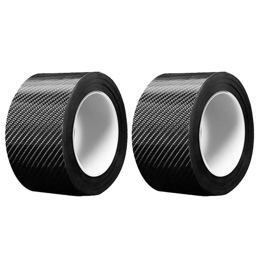 Schutzfolie für die Autotür – kratzfeste und stoßfeste 3D-Carbonfaser-Vinylfolie, selbstklebende Rückseite