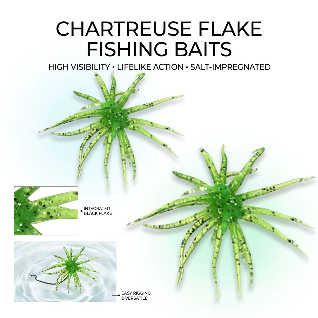 20 Stück Creature Bait-Würfelköder für das Bassangel