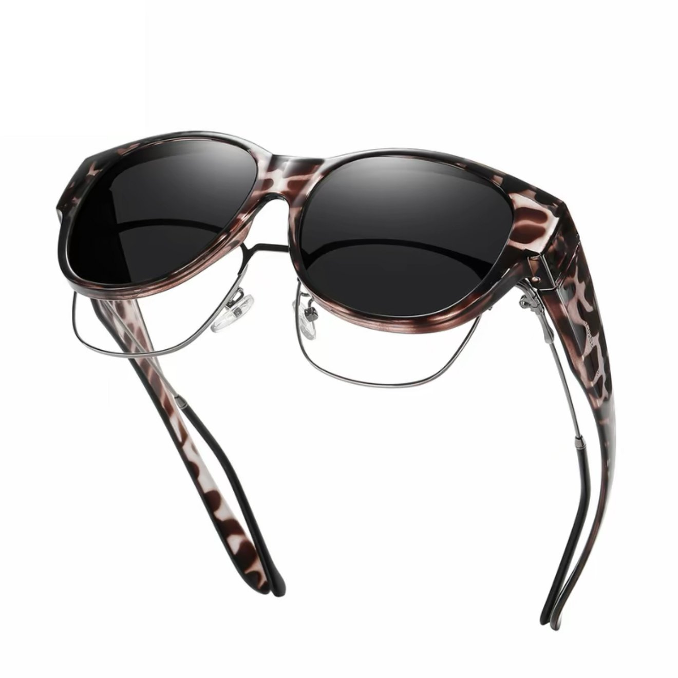 🕶 Neue Sonnenbrille im Cat-Eye-Stil in Übergröße, mit polarisierten Gläsern und UV400-Schutz