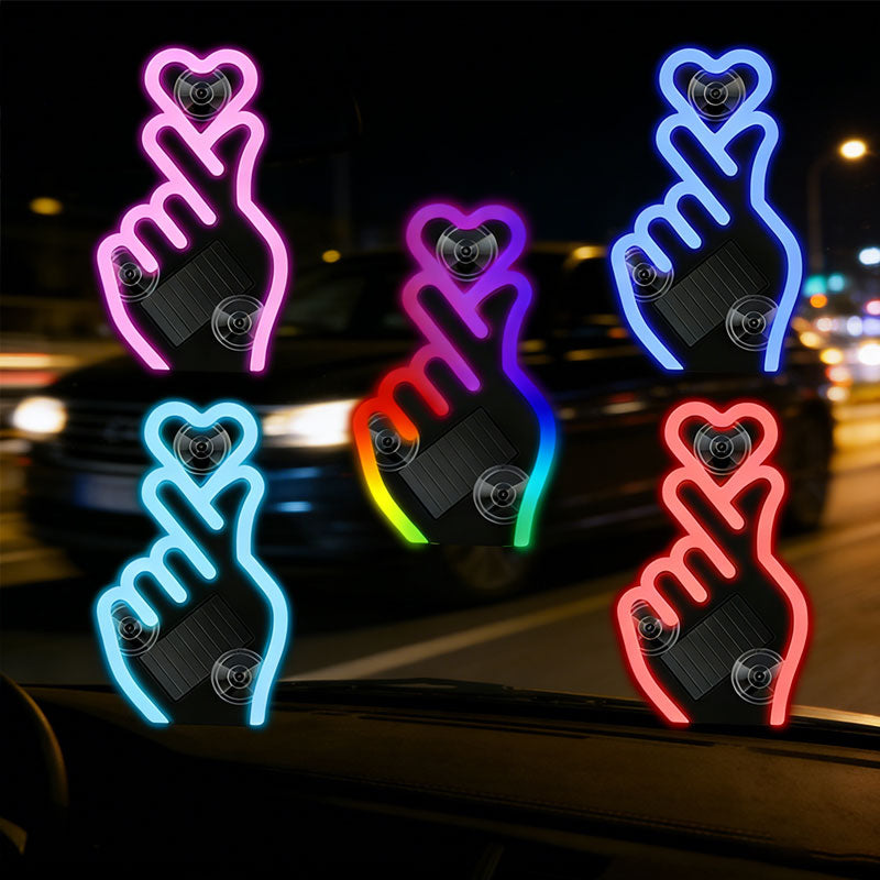 Fahrzeugmontierte herzförmige LED-Umgebungsleuchte