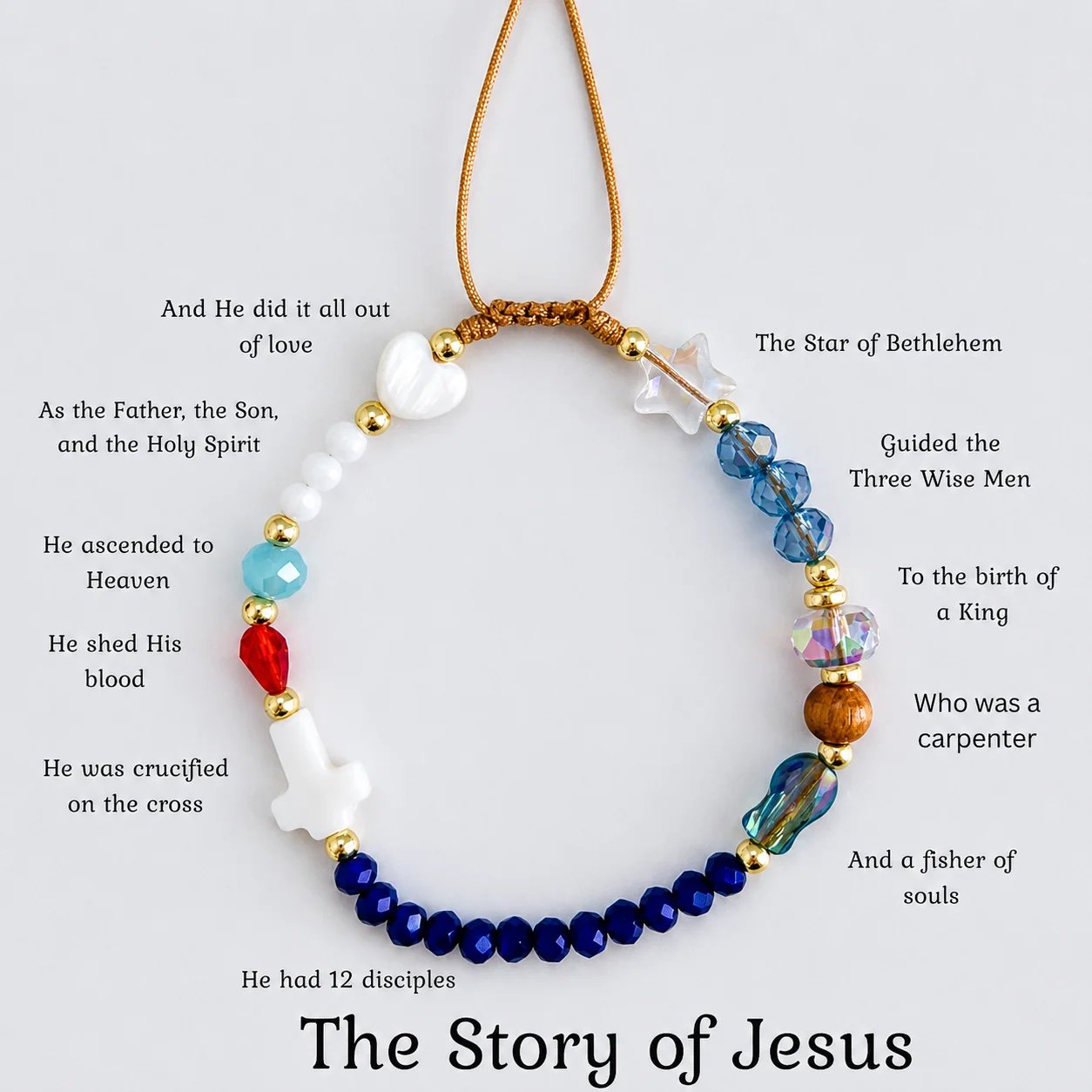 ✝️🙏Das handgefertigte "Jesus-Armband" hat eine Geschichte.