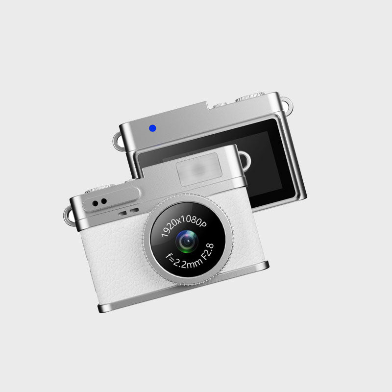 📸✨ Retro-Minikamera – Kompakte Schmuckkamera im Vintage-Design für scharfe, spontane Erinnerungsfotos! ✨🎞️