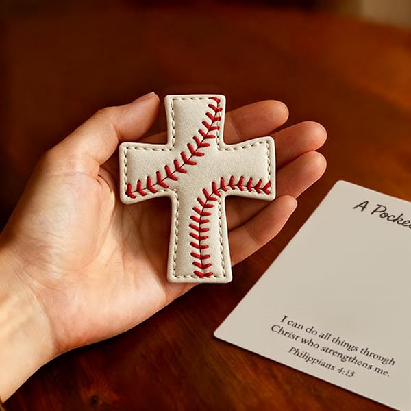 🔥NUR NOCH 50 % RABATT - ⚾️Ein Taschensegen – Handgefertigte Baseballkreuz-Edition💝