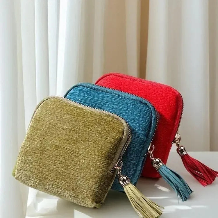Schmuckkästchen mit Reißverschluss – Reisetasche für Schmuck – tragbare Aufbewahrungstasche