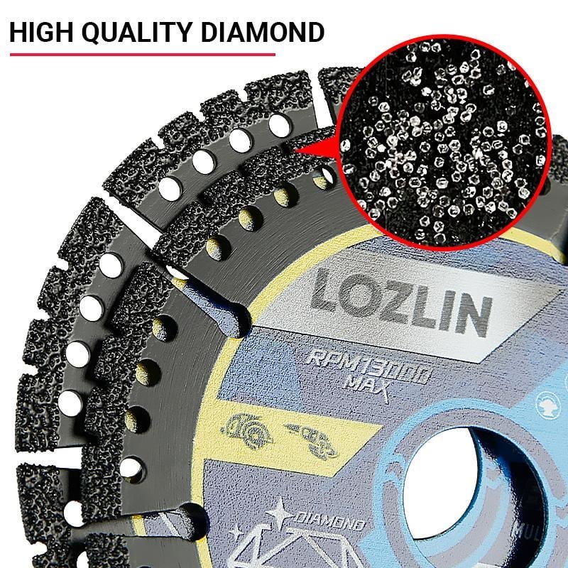 🛠️ ✨ 4,5-Zoll-Diamantklinge für verschiedene Materialien – keine Kompromisse, maximale Haltbarkeit