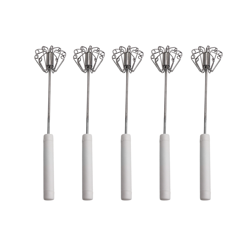 🍳Ein praktischer Helfer in der Küche! Druckquirl mit rutschfestem Griff, aus rostfreiem und strapazierfähigem Edelstahl – und das zu einem günstigen Preis!