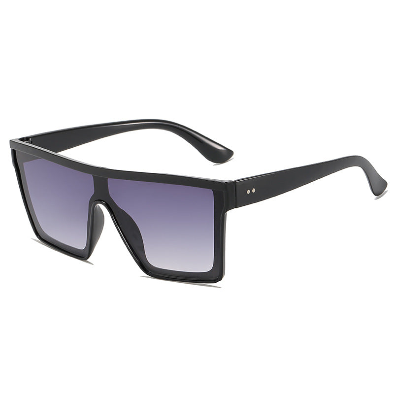 👓Große eckige Sonnenbrillen für Damen und Herren, Sonnenbrillen im Punk-Stil