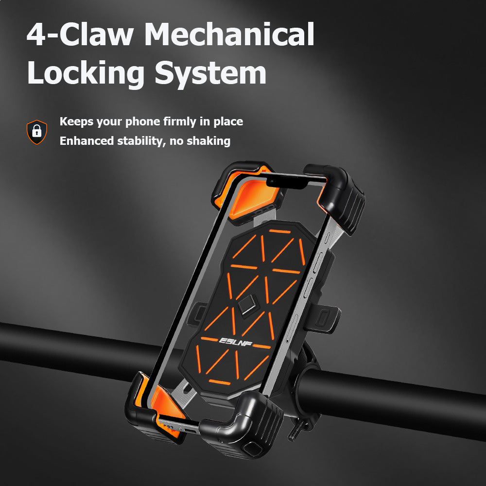🚲Vibrationsarme 4-Klauen-Fahrrad-Handyhalterung