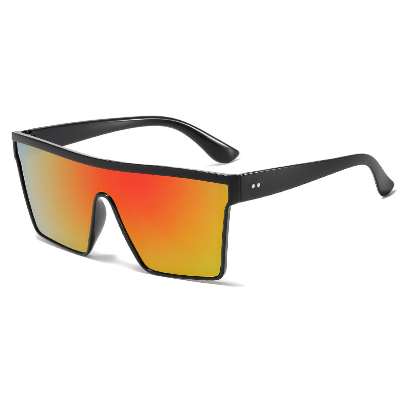 👓Große eckige Sonnenbrillen für Damen und Herren, Sonnenbrillen im Punk-Stil