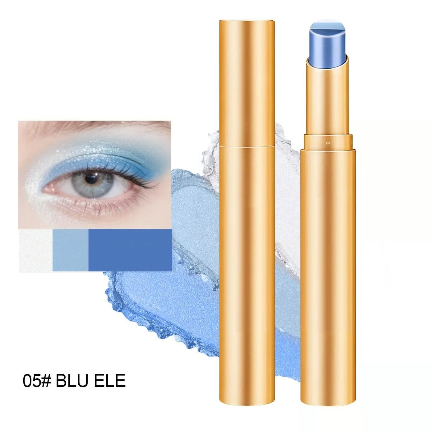 ✨3-Farben-Creme-Lidschattenstift | Geschmeidig und leicht zu verblenden